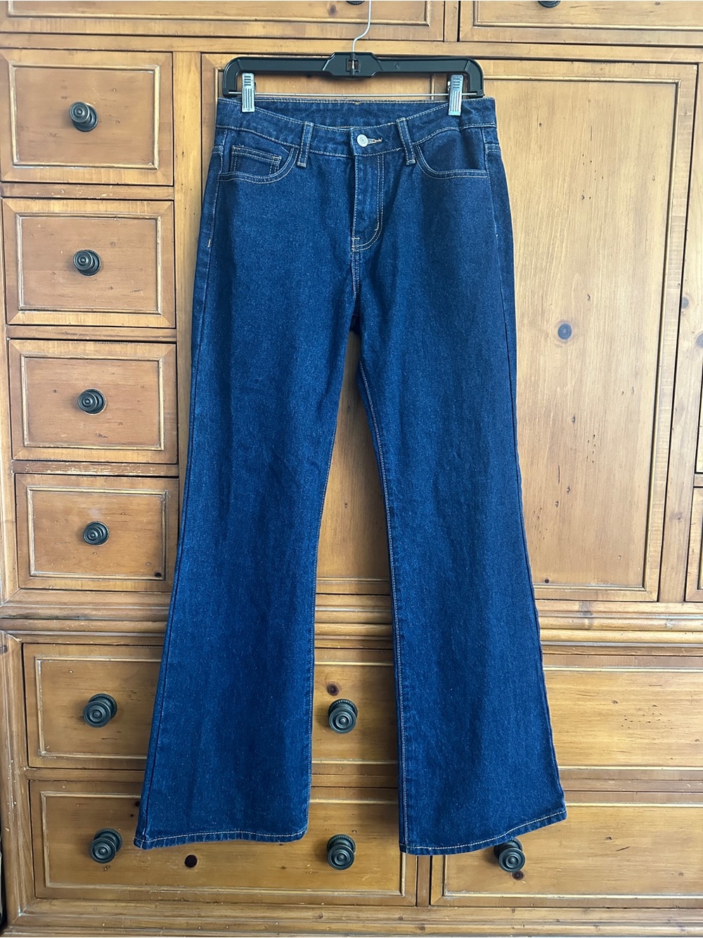 Brandy Melville J. Galt NWOT Dark Blue Flare Jeans